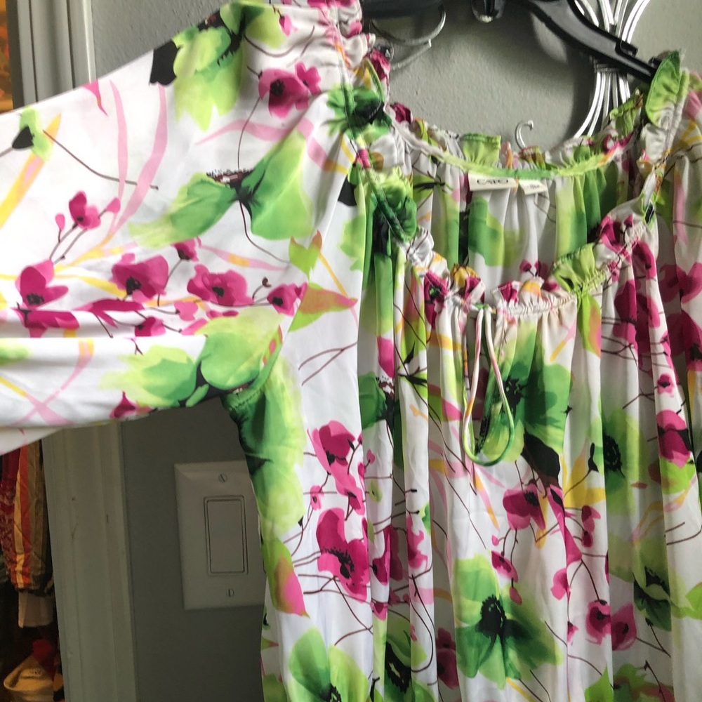 Silky blouse beautiful colorful